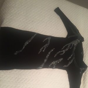 Armani exchange embellished dress